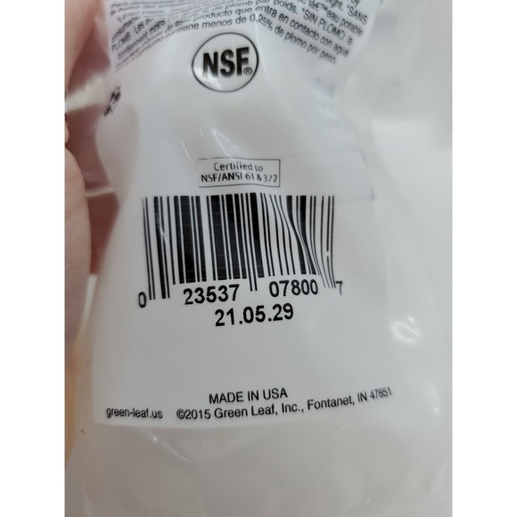 Green Leaf CBRB123BG1 Nylon Bushing 1/2 MPT x 3/8 FPT Dia. in. (Pack of 5) - Picture 5 of 5